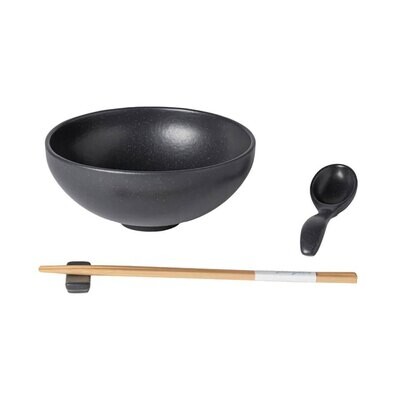 Casafina Pacifica Ramen Bowl Set Seed Grey XOSS02-SEE, MPN: XOSS02-SEE, 840289089903