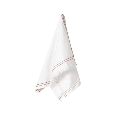 Casafina Alessa Kitchen Towel Embroidered Spicy Set of 2 TX0226-AESP, MPN: TX0226-AESP, 840289097779