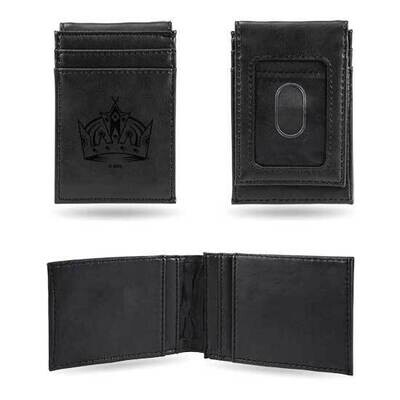 NHL LA Kings Black Faux Leather Front Pocket Wallet GC7588, MPN: GC7588, 767345896469