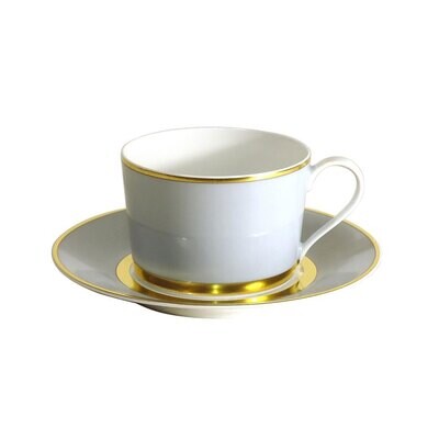 Royal Limoges Mak Grey Gold Tea Saucer T200-REC20829, MPN: T200-REC20829, 3700409924064