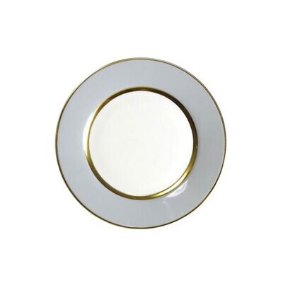 Royal Limoges Mak Grey Gold Dessert Plate B220-REC20829, MPN: B220-REC20829, 3700409924033