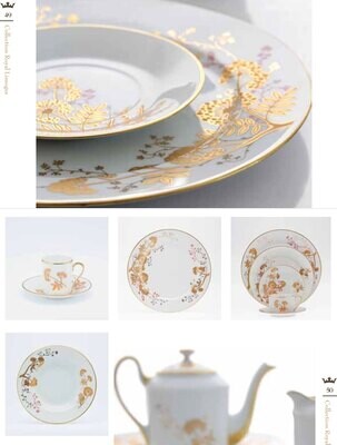 Royal Limoges Lhassa Dessert Plate 8.5 B220-REC20582, MPN: B220-REC20582, 3700409915604