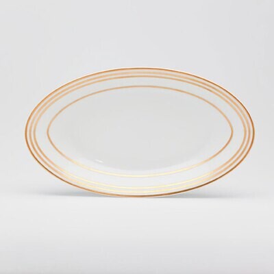 Royal Limoges Lattitudes Gold Relish Dish M230-REC20574, MPN: M230-REC20574, 3700409930331