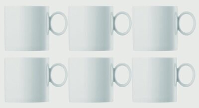 Thomas Loft White 6 Pc Mug Set 11900-800001-29217, MPN: 11900-800001-29217, 790955966543