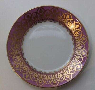 Royal Limoges Oasis Purple Bread &amp; Butter Plate B160-REC20708, MPN: B160-REC20708, 3700409927683