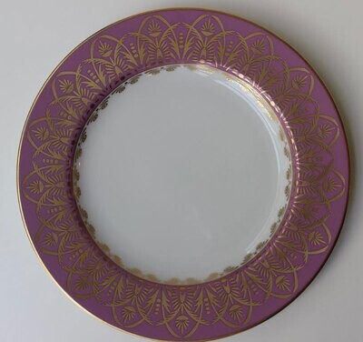 Royal Limoges Oasis Purple Dinner Plate 10.5 B265-REC20708, MPN: B265-REC20708, 3700409928598