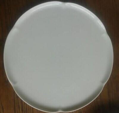 Royal Limoges Nymphea White Tart Platter 12.25&quot; L310-NYM00001, MPN: L310-NYM00001, 3700409926600