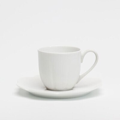 Royal Limoges Nymphea White Coffee Cup R200-NYM00001, MPN: R200-NYM00001, 3700409920509