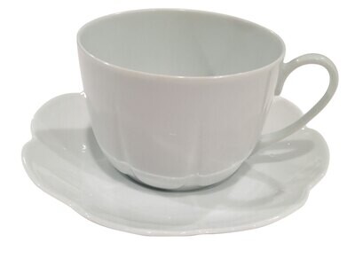 Royal Limoges Nymphea White Breakfast Saucer T300-NYM00001, MPN: T300-NYM00001, 3700409920455