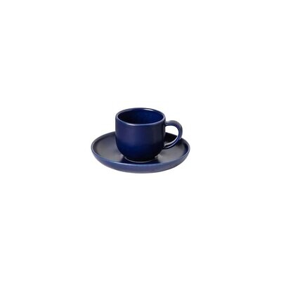 Casafina Pacifica Coffee Cup And Saucer Blueberry Set of 6 XOCS05-BBY, MPN: XOCS05-BBY, 840289023938