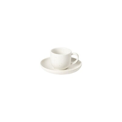 Casafina Pacifica Coffee Cup And Saucer Salt Set of 6 XOCS05-SAL, MPN: XOCS05-SAL, 840289023969