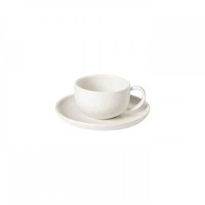Casafina Pacifica Tea Cup And Saucer Salt Set of 6 XOCS01-SAL, MPN: XOCS01-SAL, 840289091517
