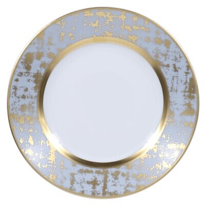 Royal Limoges Tweed Grey &amp; Gold Bread &amp; Butter Plate B160-REC20847, MPN: B160-REC20847, 37004099259…