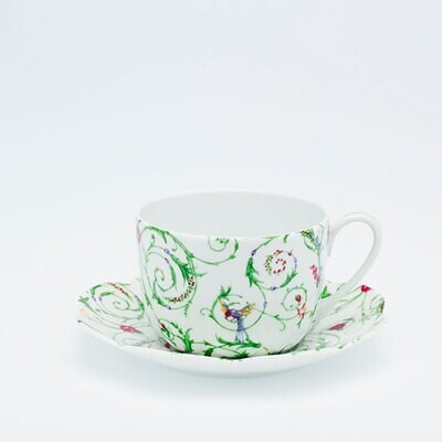 Royal Limoges Colibri Tea Saucer T200-NYM20450, MPN: T200-NYM20450, 3700409911255