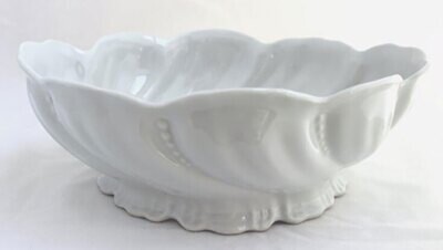 Royal Limoges Ocean White Salad Bowl 3.5&quot;X10 V275-OCE00001, MPN: V275-OCE00001, 3700409920646