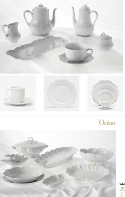 Royal Limoges Ocean White Rectangular Tray L510-OCE00001, MPN: L510-OCE00001, 3700409926761