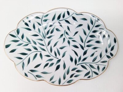Royal Limoges Olivier Green Relish Dish M220-NYM12010, MPN: M220-NYM12010,