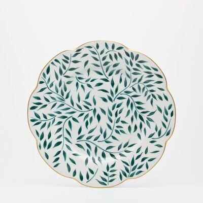 Royal Limoges Olivier Green Dessert Plate B220-NYM12010, MPN: B220-NYM12010, 3700409917103