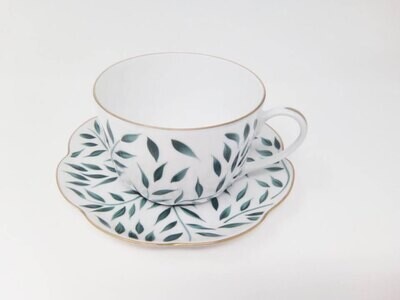 Royal Limoges Olivier Green Breakfast Cup R400-NYM12010, MPN: R400-NYM12010,