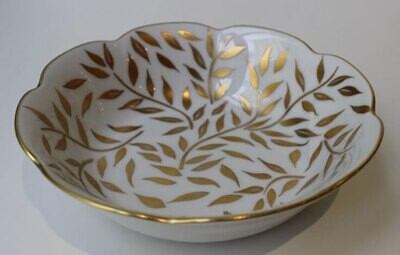 Royal Limoges Olivier Gold Soup Cereal Plate 7&quot; A180-NYM20583, MPN: A180-NYM20583, 3700409921957