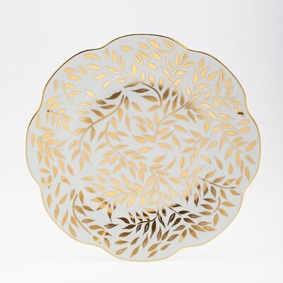 Royal Limoges Olivier Gold Dinner Plate 10.7 B280-NYM20583, MPN: B280-NYM20583, 3700409921834