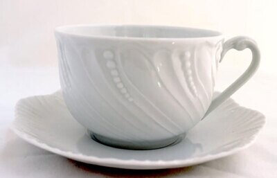 Royal Limoges Ocean White Breakfast Saucer T300-OCE00001, MPN: T300-OCE00001, 3700409920721