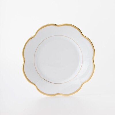 Royal Limoges Margaux Gold Dessert Plate 8.5 B220-NYM20775, MPN: B220-NYM20775, 3700409922145