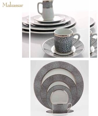 Royal Limoges Makassar Platinum Rim Soup Plate A235-REC20576, MPN: A235-REC20576, 3700409921636