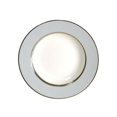 Royal Limoges Mak Grey Platinum Rim Soup Plate A235-REC20828, MPN: A235-REC20828, 3700409923807