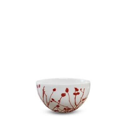 Caskata Winterberries Snack Bowl Red SNBWL-560, MPN: SNBWL-560, 817325010719