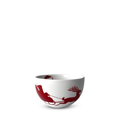 Caskata Sleigh Snack Bowl Red SNBWL-920, MPN: SNBWL-920, 817325011785