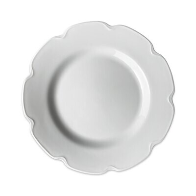 Caskata Grace Shaped Buffet Plate White DINA-920, MPN: DINA-920, 817325010979