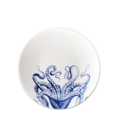 Caskata Lucy Coupe Salad Plate Blue SALA-380, MPN: SALA-380, 817325013345