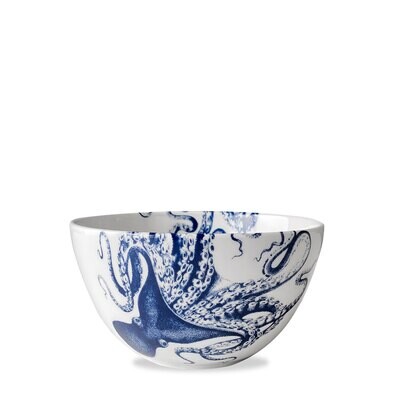 Caskata Lucy Tall Cereal Bowl Blue CBWLM-380, MPN: CBWLM-380, 817325011235