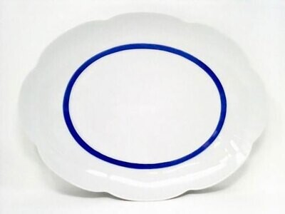 Royal Limoges Fleur&#39;T Bleu Oval Platter Large L412-NYM20447, MPN: L412-NYM20447, 3700409925542
