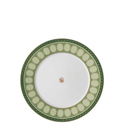 Rosenthal Swarovski Signum Salad Dessert Plate 9 Inch Fern Green 10470-426349-10223, MPN: 10470-426…