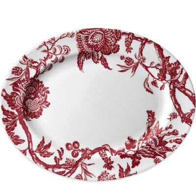 Caskata Arcadia Large Rimmed Oval Platter Crimson LOVL-W640, MPN: LOVL-W640, 816666024591