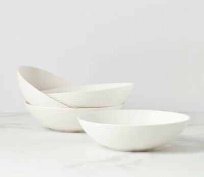 Lenox Lx Collective White Low Bowls Set of 4 894663, MPN: 894663, 194372025065