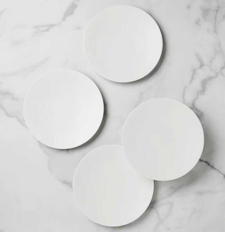 Lenox Lx Collective White Accent Plates Set of 4 894658