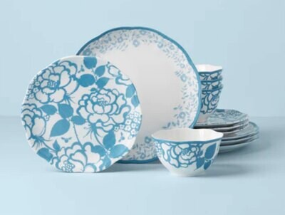 Lenox Butterfly Meadow Cottage 12 Piece Set Cornflower 894544, MPN: 894544, 194372024624