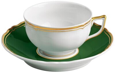 Raynaud Limoges Mazurka Or Green Tea Saucer Extra 6.3 Inch 0872-40-368016, MPN: 0872-40-368016, 790…