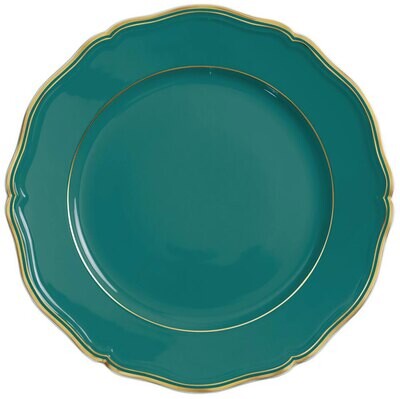 Raynaud Limoges Mazurka Or Turquoise Buffet Plate 12.2 Inch 0871-01-101031, MPN: 0871-01-101031, 79…