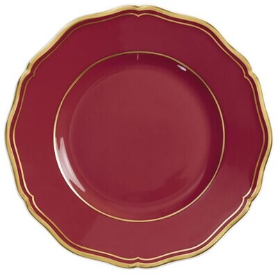 Raynaud Limoges Mazurka Or Red Bread &amp; Butter Plate 6.3 Inch 0870-01-101016, MPN: 0870-01-101016, 7…