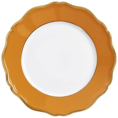 Raynaud Limoges Mazurka Or Orange Dinner Plate 10.6 Inch 0869-01-101027, MPN: 0869-01-101027, 79095…