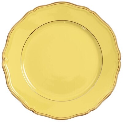 Raynaud Limoges Mazurka Or Yellow Buffet Plate 12.2 Inch 0867-01-101031, MPN: 0867-01-101031, 79095…
