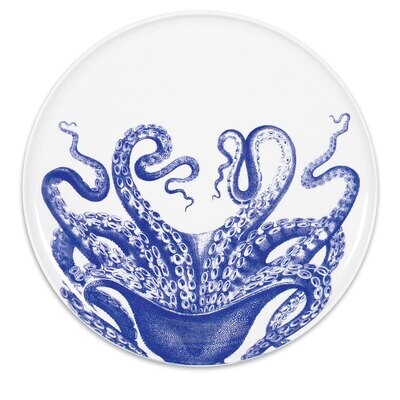 Caskata Lucy Round Coupe Platter Blue SLP-218, MPN: SLP-218, 817325012768