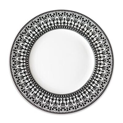 Caskata Casablanca Rimmed Dinner Plate Black DINA-160, MPN: DINA-160, 816666028469