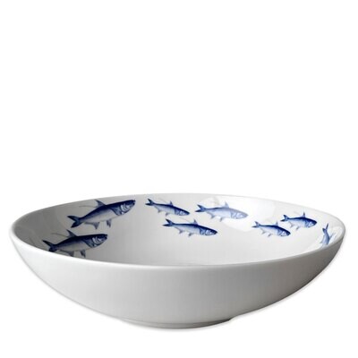 Caskata School of Fish Wide Serving Bowl Blue WBWL-420, MPN: WBWL-420, 817325012966