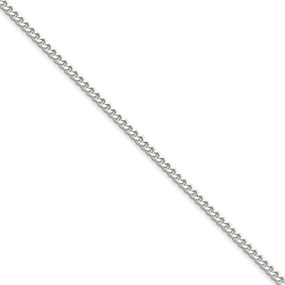 18 Inch 3mm Curb Chain Sterling Silver QCB080-18, MPN: QCB080-18, 883957083513