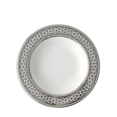 Caskata Hawthorne Ice Rimmed Soup Bowl Platinum SOUPL-214, MPN: SOUPL-214, 817325017329